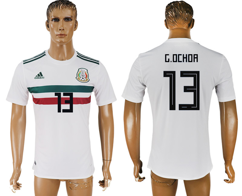 2018 world cup Maillot de foot Mexico #13 G.OCHOA